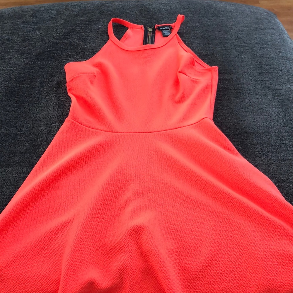 Ladies Rue 21 Salmon colored dress